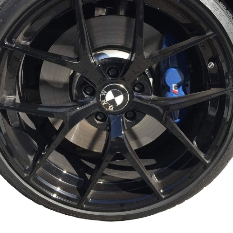 BMW senterdeksel, Sort/Hvit BMW senterdeksel, Sort/Hvit