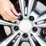 Mutterdeksler til bil 20stk, Sort