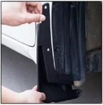 Festemidler til bil 280 deler, Sort