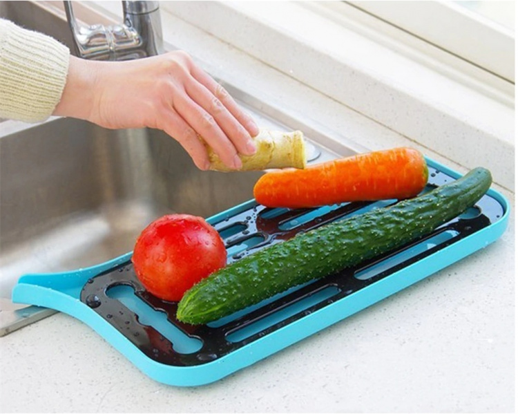 Tørkestativ med avrenning Tørkestativ med avrenning