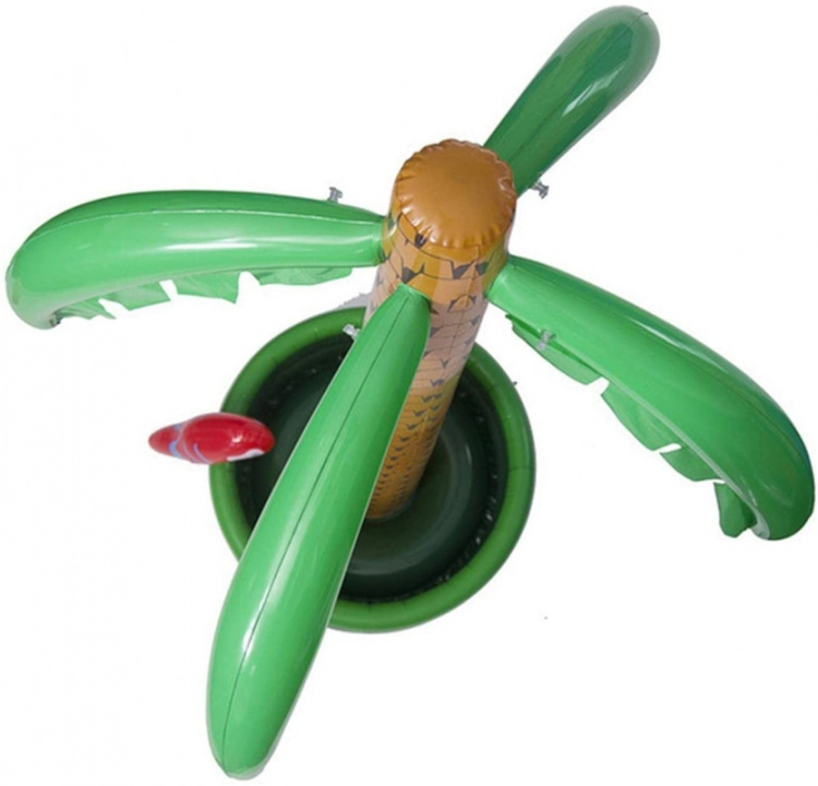 Oppblåsbar palme med isbøtte, 180 cm