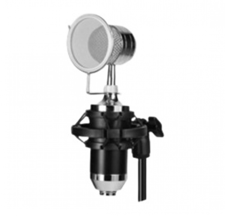 Støtdempende mikrofonstativ, 35 cm Støtdempende mikrofonstativ, 35 cm