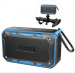 Vannbestandig høyttaler med karabinkrok og sykkelfeste Vannbestandig høyttaler med karabinkrok og sykkelfeste