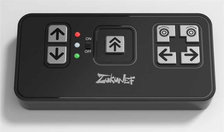 2.4G Mini Hovercraft - Radiostyrt luftputebåt, 1:16, Blå