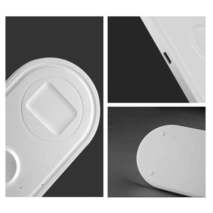 Trådløs 3 i 1 lader