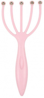 Hodebunnsmassasje med metallkuler, Rosa