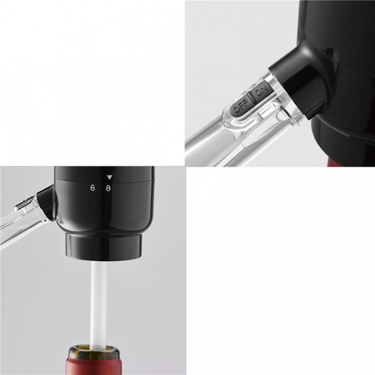 Elektrisk vinlufter og dispenser