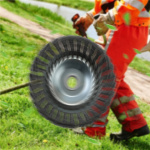 Stålbørste for buskryddere