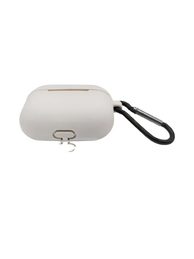 Silikonskall med krok for Airpods Pro, Taupe Silikonskall med krok for Airpods Pro, Taupe