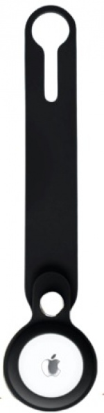 Silikonfutteral for Airtag, Svart