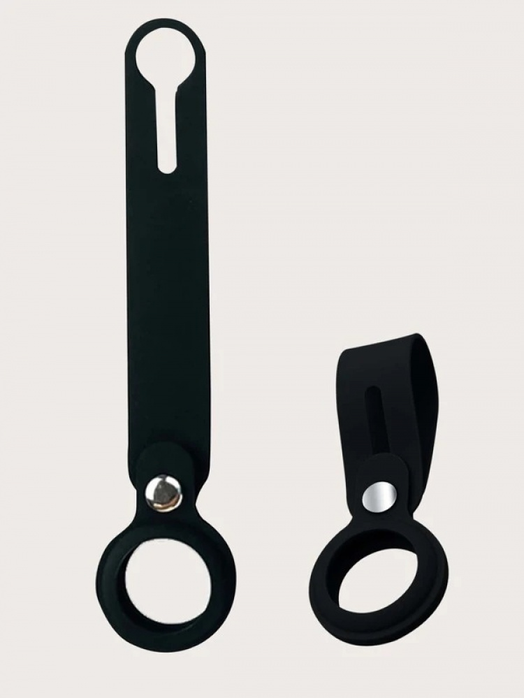 Silikonfutteral for Airtag, Svart