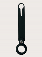 Silikonfutteral for Airtag, Svart