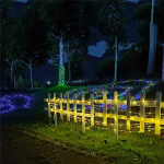 Lysløkke som blinker i 3 mønstre, Varmhvit