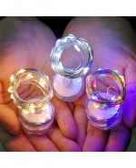 Stemningsfull lysdekorasjon, 2 m, Blå Stemningsfull lysdekorasjon, 2 m, Blå