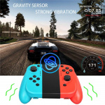 Gamepad for Nintendo Switch, rød/blå