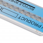 Belysning for sykkelhjul med fargerike mønstre