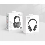 Over-ear-hodetelefoner, trådløse, matt svart