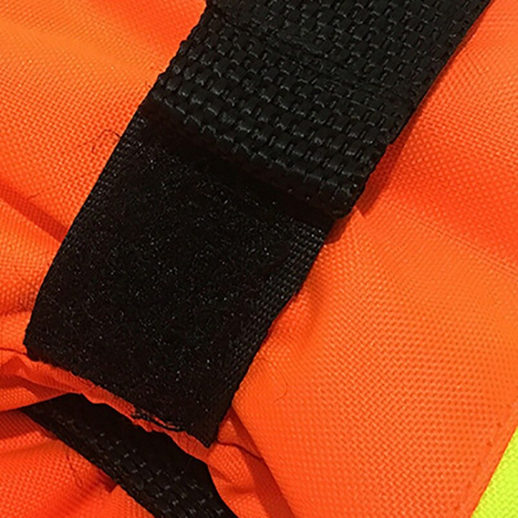 Skihansker i varselfarger med reflekser, Oransje, Størrelse L