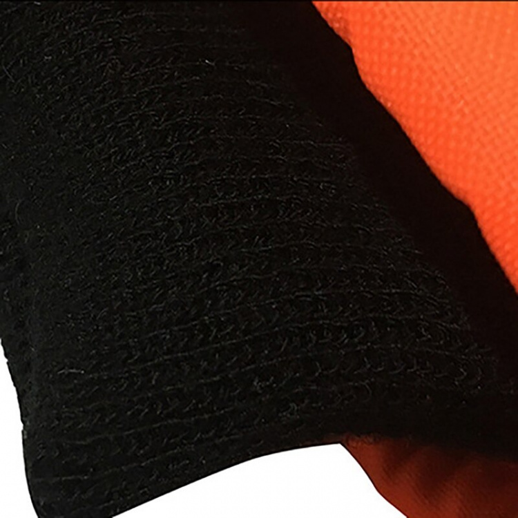 Skihansker i varselfarger med reflekser, Oransje, Størrelse L