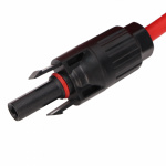 Forlengelseskabel til tilkobling av solcellepanel MC4, 1M