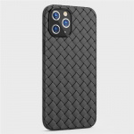 Vevd deksel i TPU for iPhone 13, Svart Vevd deksel i TPU for iPhone 13, Svart