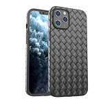 Vevd TPU-deksel for iPhone 13 Pro Max, svart Vevd TPU-deksel for iPhone 13 Pro Max, svart