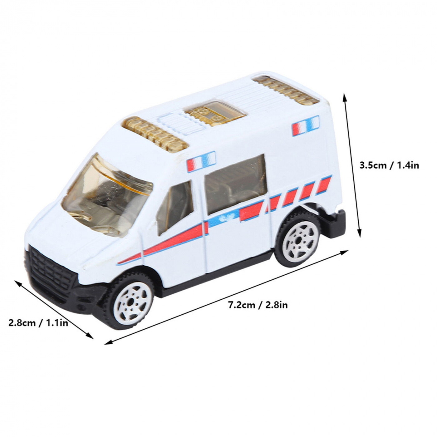 Kjøpe Diecast Emergency vehicles, set of 6 pcs Teknikproffset.no