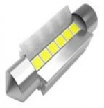 Canbus LED-lampe, 3030-6SMD, 264lm, hvit
