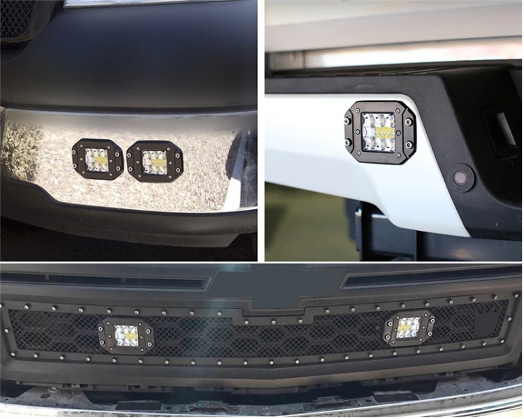 LED Ramp, innfelt arbeidslys 5