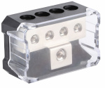 Distribusjonsblokk 1x10,5mm til 4x7mm
