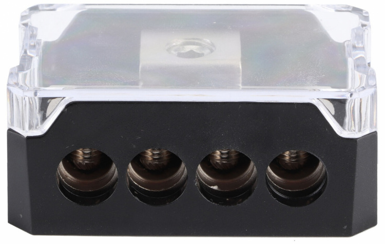 Distribusjonsblokk 1x10,5mm til 4x7mm Distribusjonsblokk 1x10,5mm til 4x7mm