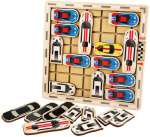 Morsom labyrint med biler for barn Morsom labyrint med biler for barn