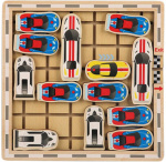 Morsom labyrint med biler for barn Morsom labyrint med biler for barn