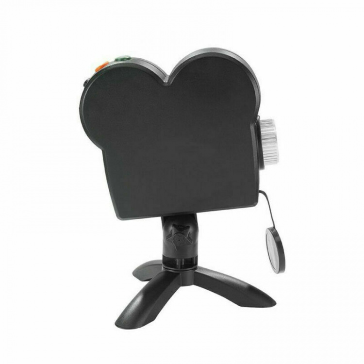 Vindusprojektor med jule- og halloweenmotiver