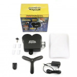 Vindusprojektor med jule- og halloweenmotiver