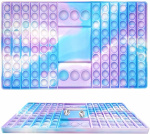 Pop-It sjakkbrett, Pastell Pop-It sjakkbrett, Pastell