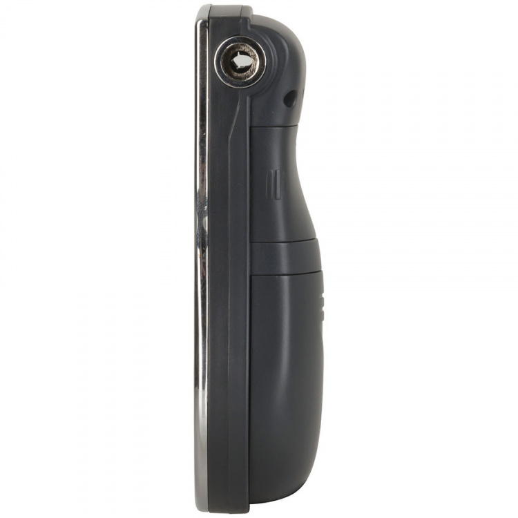 Kompakt alkoholmåler for bl.a. bil med LCD-skjerm, Svart/Sølv