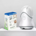 Elektrisk fotfil, hvit