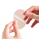 Håndtak for toalettsete eller -skap, blått