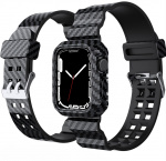Erstatningsarmbånd for Apple Watch 38/40/41 mm, svart Erstatningsarmbånd for Apple Watch 38/40/41 mm, svart
