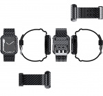 Erstatningsarmbånd for Apple Watch 38/40/41 mm, svart Erstatningsarmbånd for Apple Watch 38/40/41 mm, svart