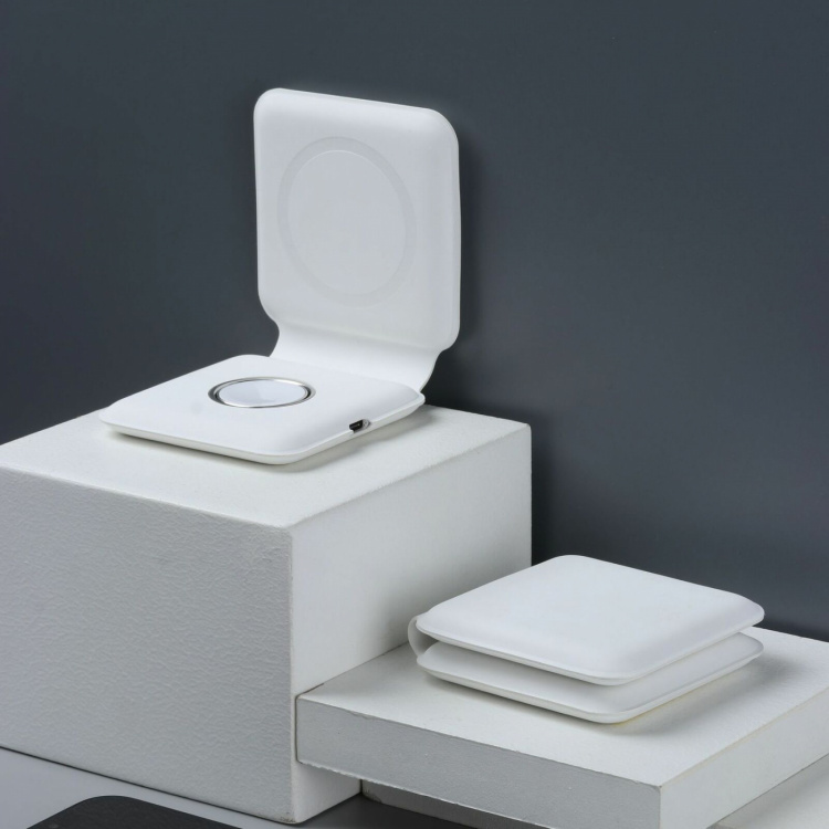 Dobbel magnetisk trådløs lader