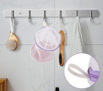 Kombinert skittentøyskurv/vaskepose for undertøy, Rosa Kombinert skittentøyskurv/vaskepose for undertøy, Rosa