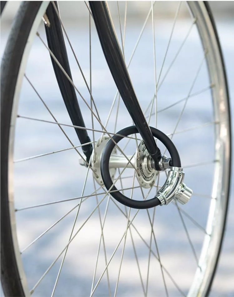 Svart sykkellås, Large Svart sykkellås, Large