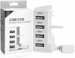 USB-Hub, 4 portar till Xbox One S, vit USB-Hub, 4 portar till Xbox One S, vit