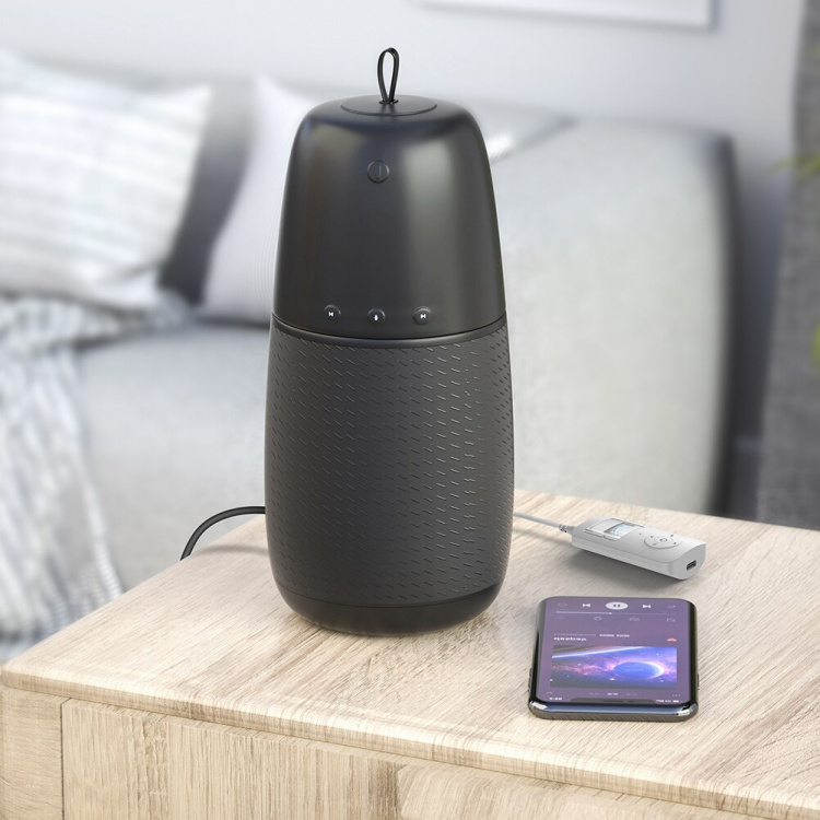 AUX-mottaker/sender 2-i-1, Bluetooth 5.0