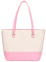 Håndvesker, Beige rosa med gulldetaljer Håndvesker, Beige rosa med gulldetaljer