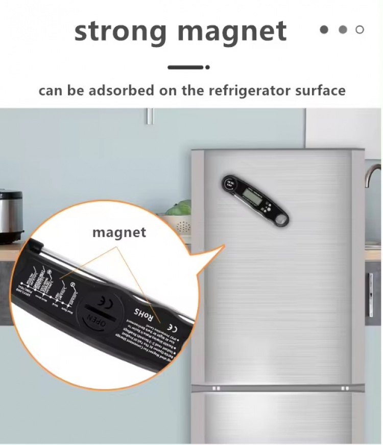 Kjøtttermometer, Svart