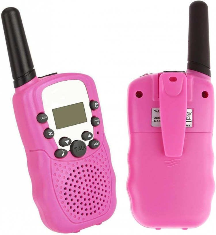 Walkie-talkie for barn, 2-pk, rosa