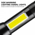 Lommelykt med nødhammer